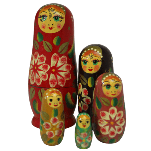 Floran Matryoshka wooden dolls