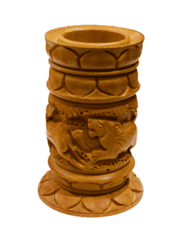 Wooden Premium Pen Holders in Exquisite Designs Floral & Animal