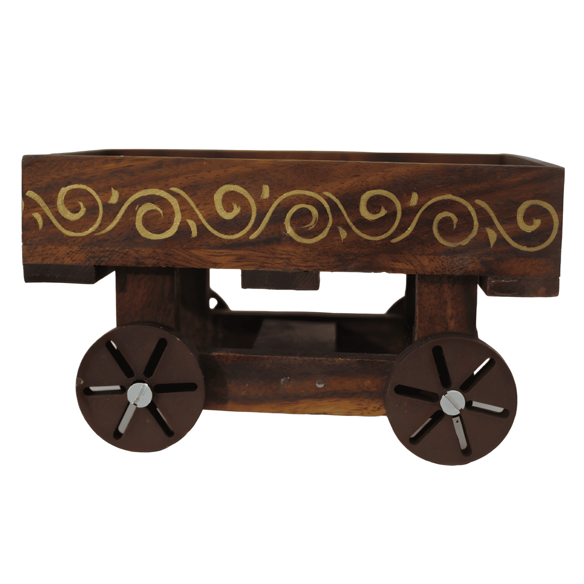 wooden thela kart