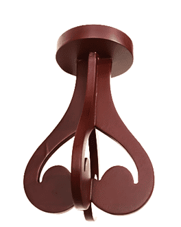 Introducing Timeless Elegance: Wooden Brown Candle Stand