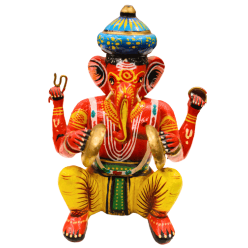 wooden Ganesh ji Idol