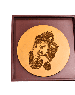 Wooden Spiritual Frame, a Portal to Positivity and Prosperity