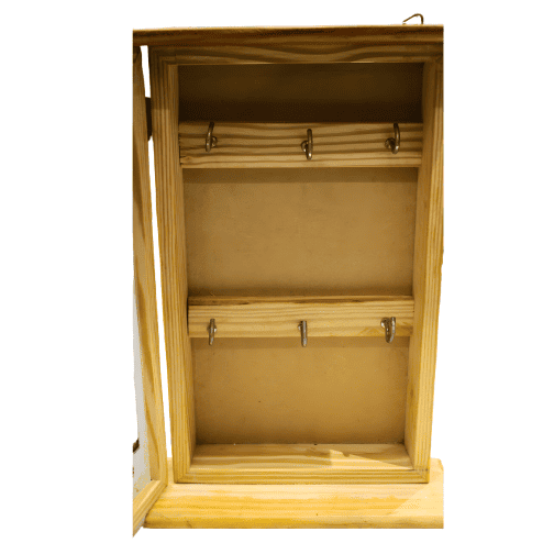 wooden key box