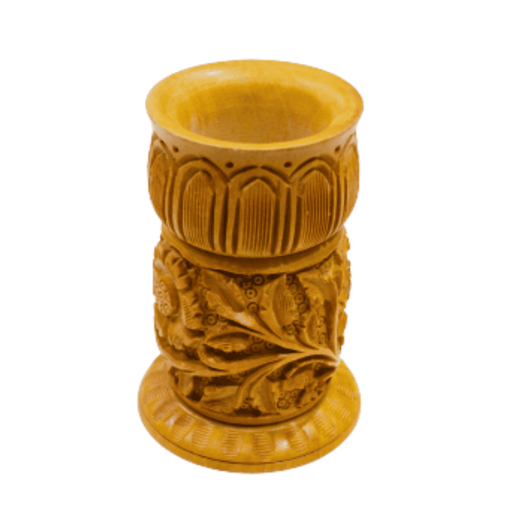handcrafted pen holder