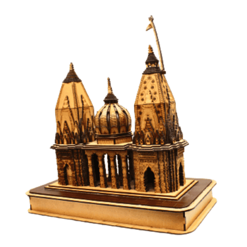 wooden teple replica
