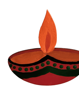 Handcrafted Wooden Cutout Diyas for a Festive Glow! Diwali wall decoration