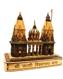Wooden Replica Miniature of Kashivishwanath Temple, Varanasi